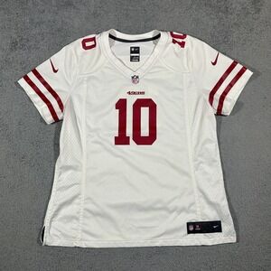 Nike Jimmy Garoppolo 49ers Jersey XL White NFL On Field #10 Mens Football #3237